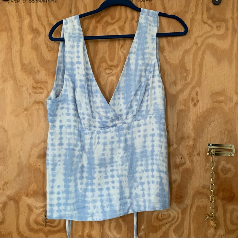 Blue and white Top Staud